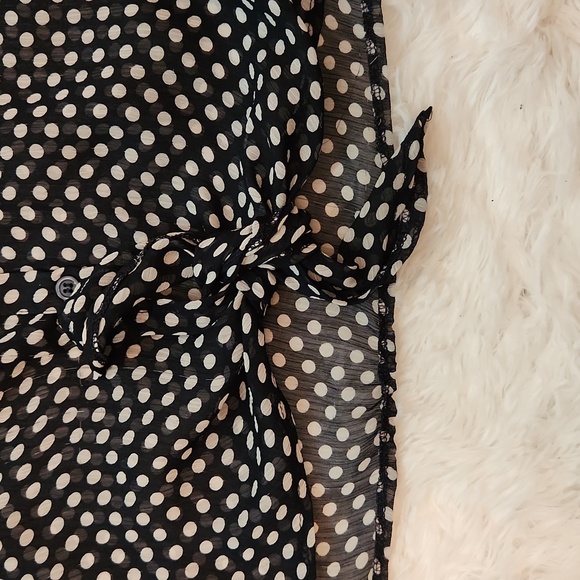 Brody Myles sheer polka dot blouse - Picture 2 of 7